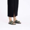 Arizona Big Buckle Shearling Couro Natural Oleado