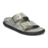 Arizona Droplet Buckle Couro natural envernizado