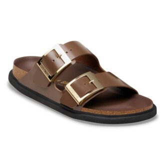 Arizona Droplet Buckle Couro natural envernizado