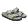 Arizona Droplet Buckle Couro natural envernizado