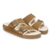 Arizona Shearling Camurça Pele Pele