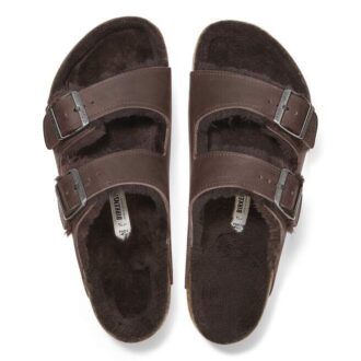 Arizona Shearling Couro oleado Habana