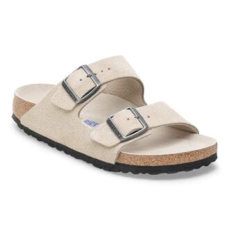 Arizona Soft Footbed em pele de camurça