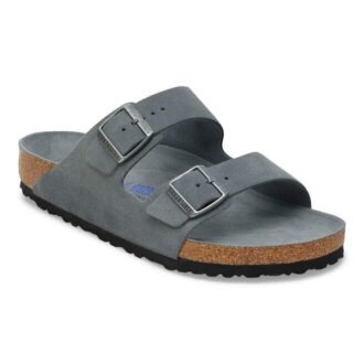 Arizona Soft Footbed em pele de camurça