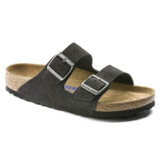 Arizona Soft Footbed em pele de camurça