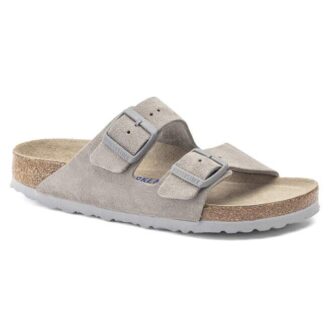 Arizona Soft Footbed em pele de camurça
