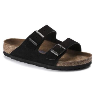 Arizona Soft Footbed em pele de camurça