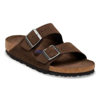 Arizona Soft Footbed em pele de camurça