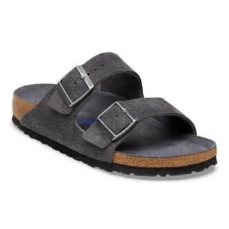 Arizona Soft Footbed em pele de camurça