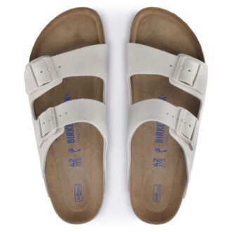 Arizona Soft Footbed em pele de camurça