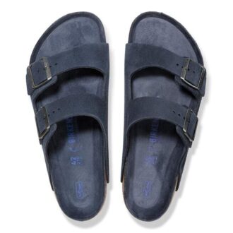 Arizona Soft Footbed em pele de camurça
