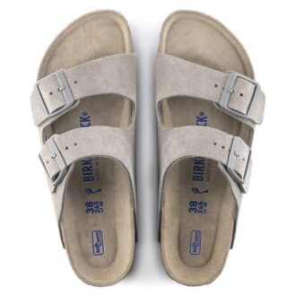 Arizona Soft Footbed em pele de camurça