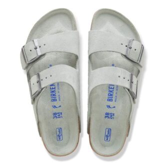 Arizona Soft Footbed em pele de camurça