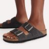 Arizona Soft Footbed em pele de camurça