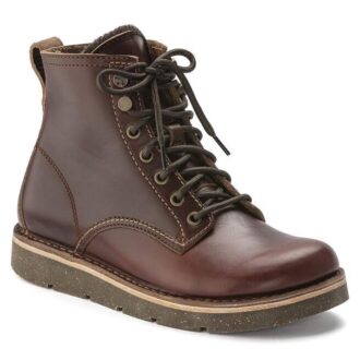 Birmingham Lace Homem Couro Natural Oleado
