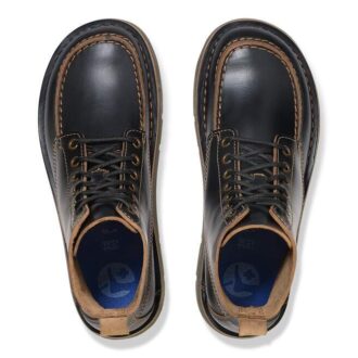Birmingham Moc Couro Natural Oleado