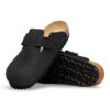 Boston com fivela de arame em couro nubuck