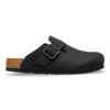 Boston com fivela de arame em couro nubuck