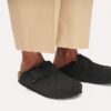 Boston com fivela de arame em couro nubuck