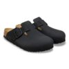 Boston com fivela de arame em couro nubuck