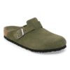 Boston Soft Footbed Couro Camurça