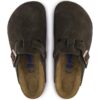 Boston Soft Footbed Couro Camurça