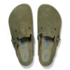 Boston Soft Footbed Couro Camurça