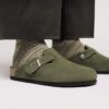 Boston Soft Footbed Couro Camurça