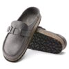 Buckley em couro natural de textura grossa