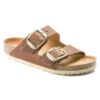 Couro natural do Arizona com Big Buckle, oleado