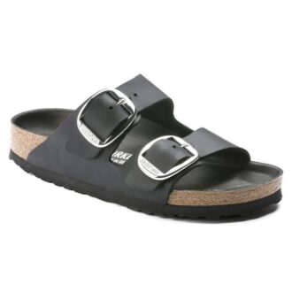 Couro natural do Arizona com Big Buckle, oleado