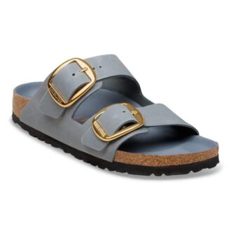 Couro natural do Arizona com Big Buckle, oleado