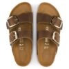 Couro natural do Arizona com Big Buckle, oleado