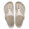Gizeh Big Buckle Couro Natural Envernizado