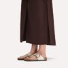 Gizeh Big Buckle Couro Natural Envernizado