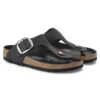 Gizeh Big Buckle Couro Natural Oleado