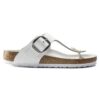 Gizeh Big Buckle em couro natural
