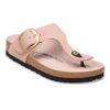 Gizeh Big Buckle em couro nubuck