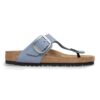 Gizeh Big Buckle em couro nubuck
