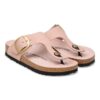 Gizeh Big Buckle em couro nubuck
