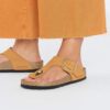 Gizeh Big Buckle em couro nubuck
