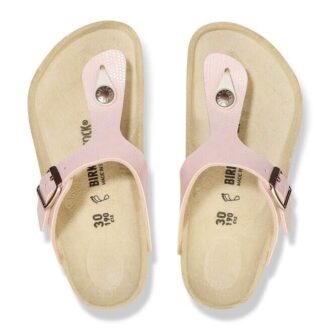 Gizeh Kids Bs Birko-Flor com relevo brilhante rosa claro
