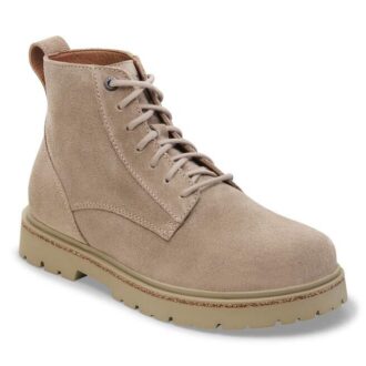 Highwood Lace Mid Mulher Couro Camurça