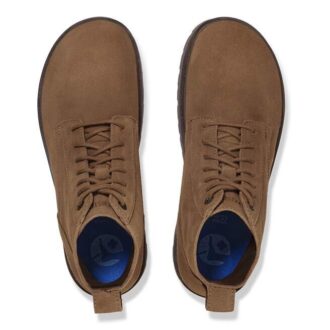 Highwood Lace Mid Mulher Couro Camurça