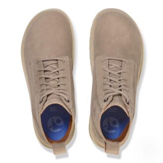 Highwood Lace Mid Mulher Couro Camurça