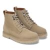 Highwood Lace Mid Mulher Couro Camurça