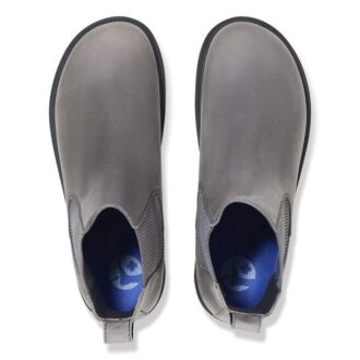 Highwood Slip on Mid Mulher em Couro Nubuck
