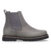 Highwood Slip on Mid Mulher em Couro Nubuck