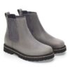 Highwood Slip on Mid Mulher em Couro Nubuck