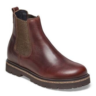 Highwood Slip on Mulher Couro Natural